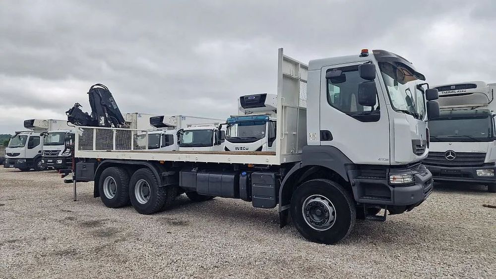 Renault Kerax 410DXI 6x4 HIAB 166 z Pilot  Klima HDS-6100kg