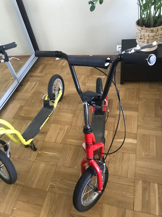 Самокат двухколесный  SpeedRider красный.