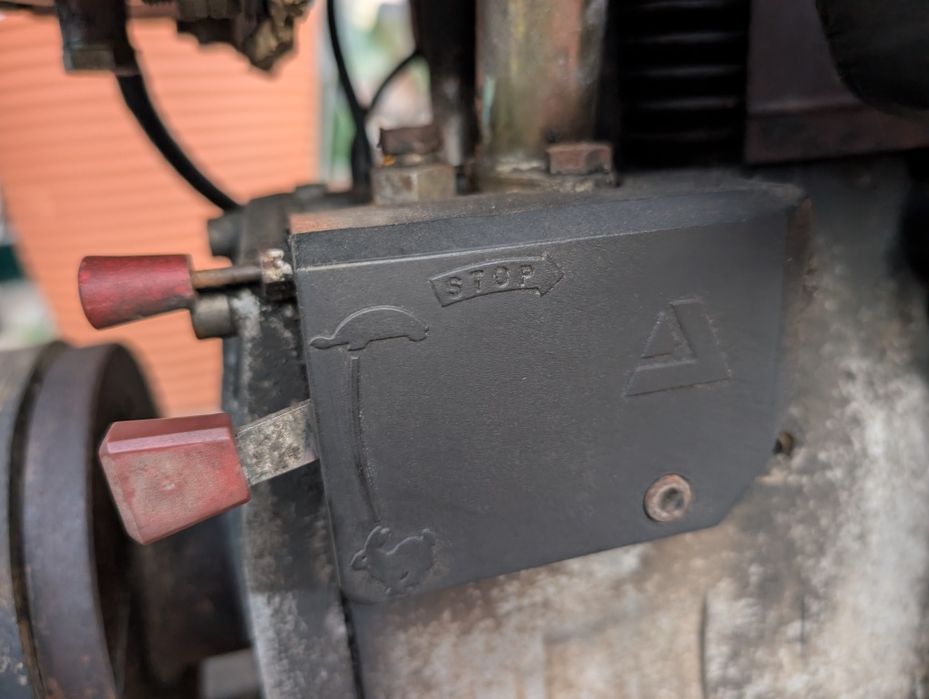 Motor de rega a diesel 540cm3, impecável.