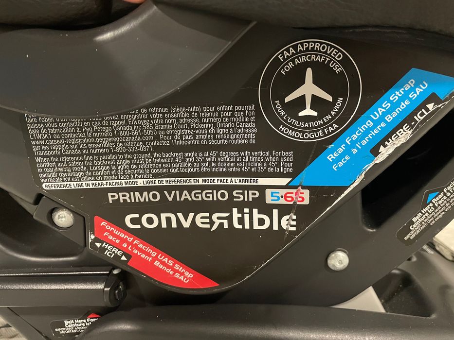 Cadeira auto grupo 0+/1/2 Peg Pérego Primo Viaggio SIP5-65 Convertible