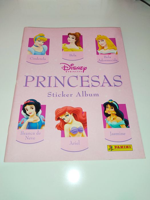 Caderneta Disney Princesas - Sticker Album Panini