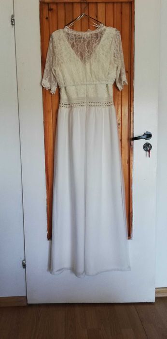 Zestaw ślubny, suknia 44-46, bolerko plus welon