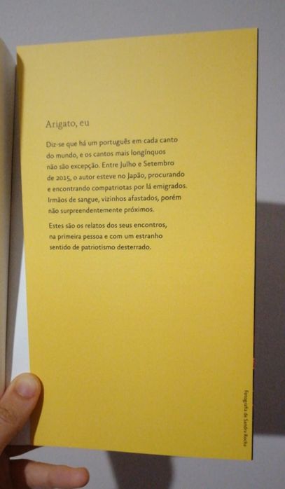 Livro FFMS "Arigato, eu"