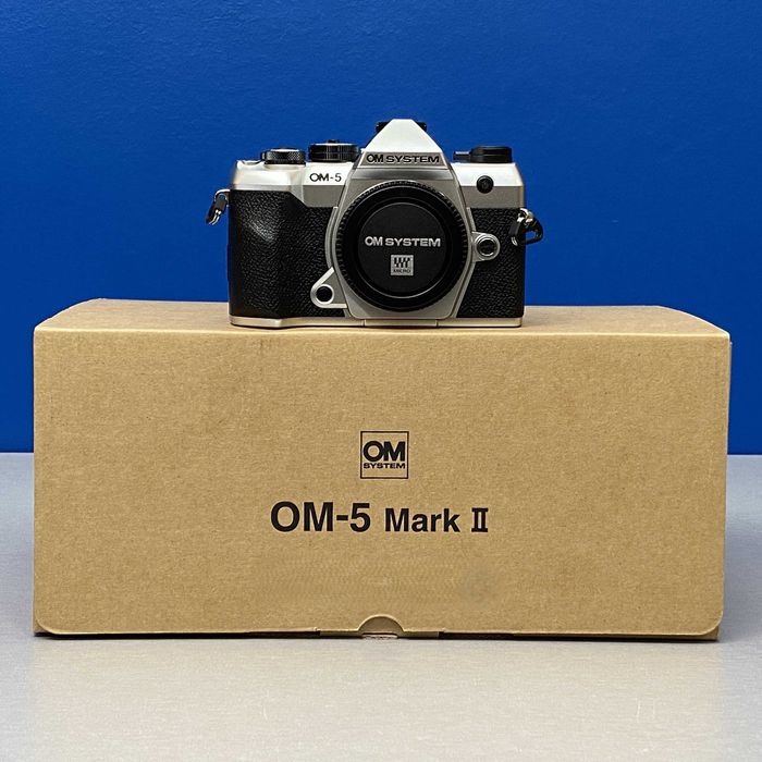 OM System OM-5 Mark II (Corpo) - 20.4MP | NOVA | 3 ANOS DE GARANTIA