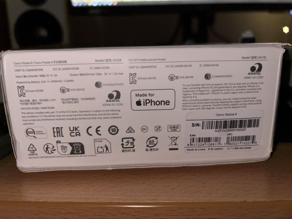 Монопод-стабілізатор Dji osmo mobile 8