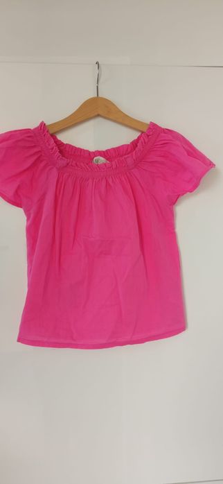Bluzeczka bawełniana hiszpanka H&M 122