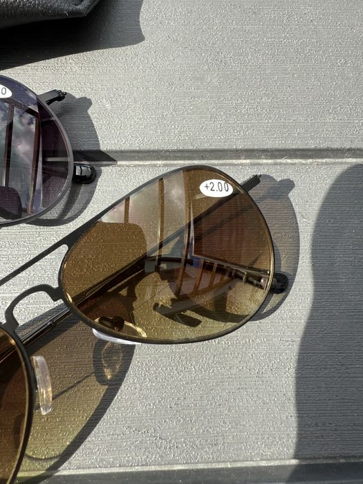 Okulary przeciwsloneczne do czytania unisex +2,00 NOWE