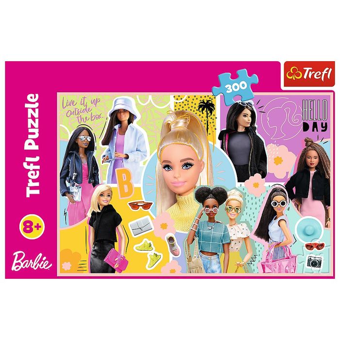 Puzzle - 300 - Twoja ulubiona Barbie - Trefl 23025