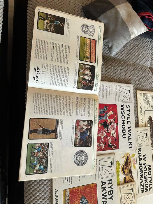 Album kolekcji PRL z naklejkami