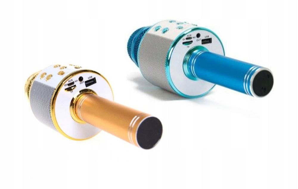 Mikrofon bezprzewodowy karaoke zabawka 6kolorów