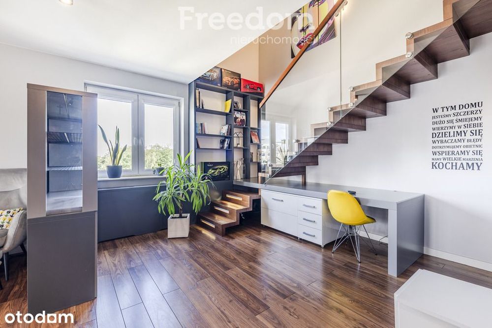 Wyjątkowy i funkcjonalny apartament dwupoziomowy