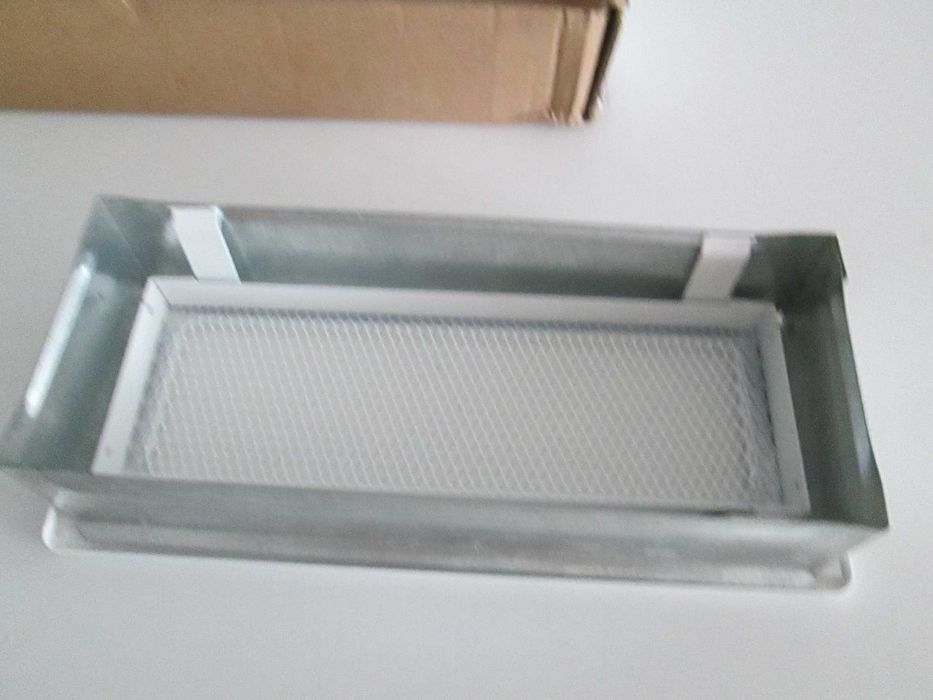Grelha de ventilação para lareira - nova