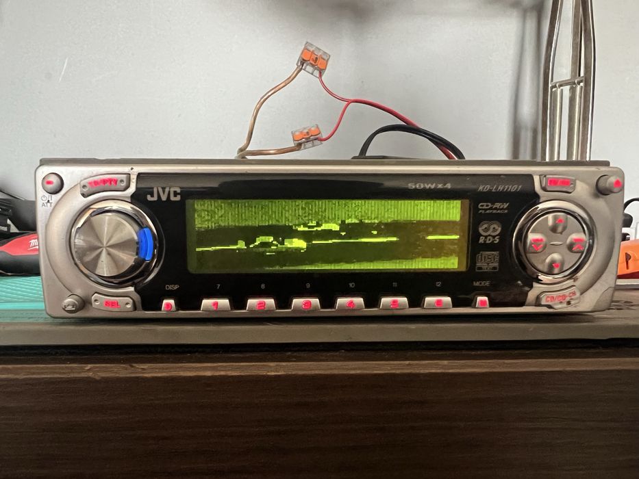 Radio samochodwe jvc hi end animacje retro bluetooth