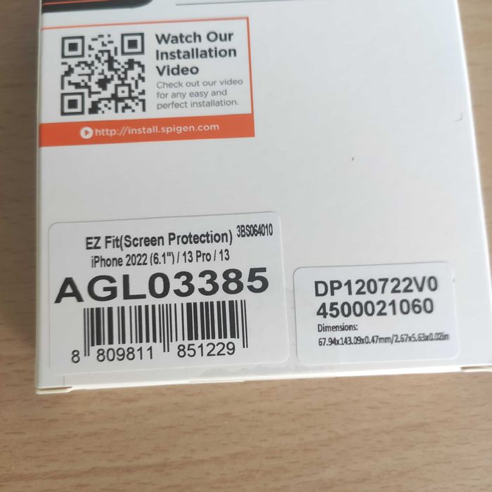 Protetor de ecrã iPhone 13 iPhone 13 Pro - 2 unidades