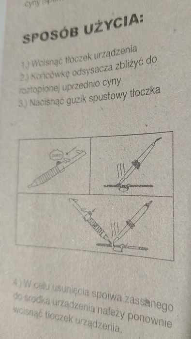 ZD-190
екстрактор припою