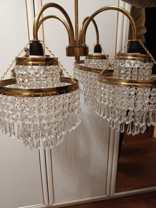 Люстра хрустальная