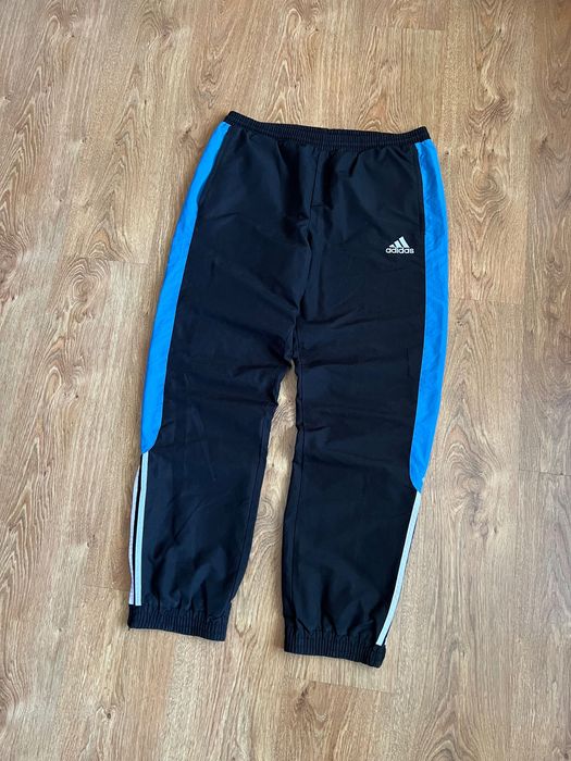 Нейлоновые штаны Adidas Nylon Pants Vintage Baggy винтаж sk8 rep y2k