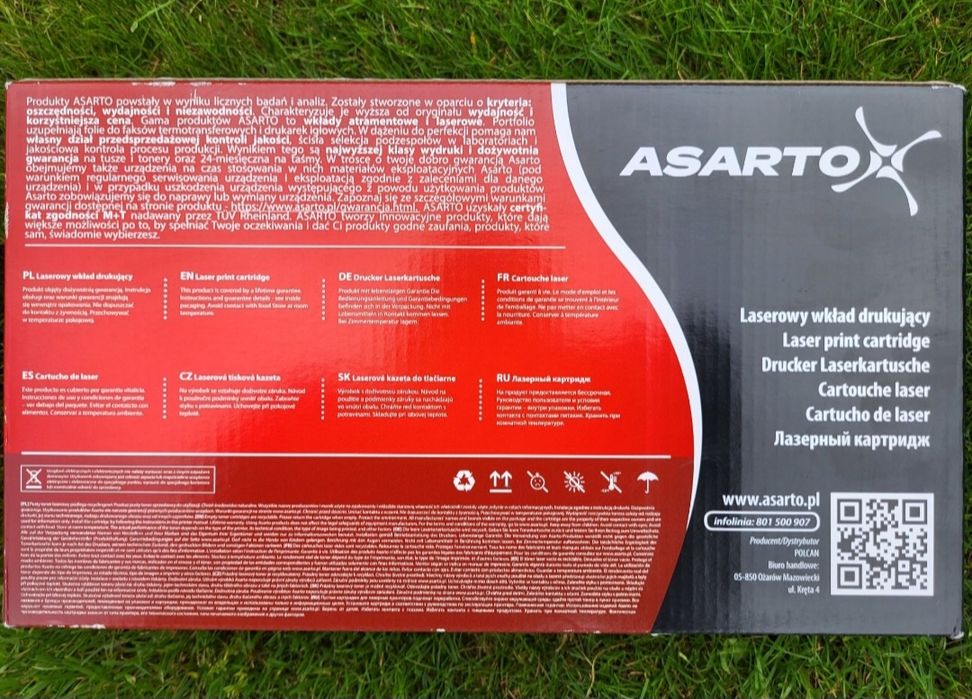 Toner HP  Canon Asarto CE505X 05BXN 6500 stron BLACK