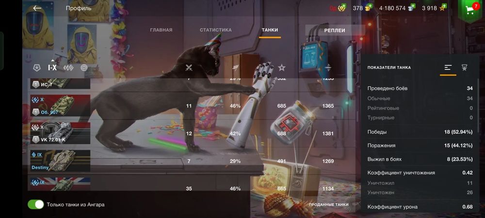 WOT BLITZ  продам аккаунт