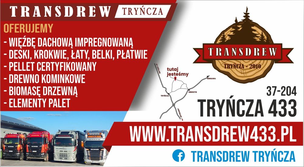 Drewno opałowe BUK, drzewo  wałki TRYŃCZA