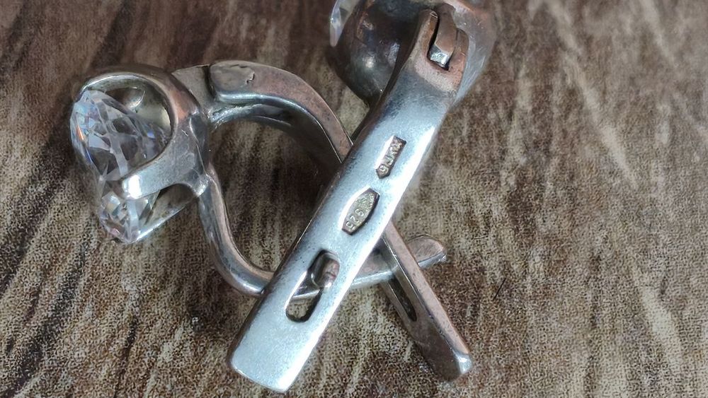 Срібні сережки 925°