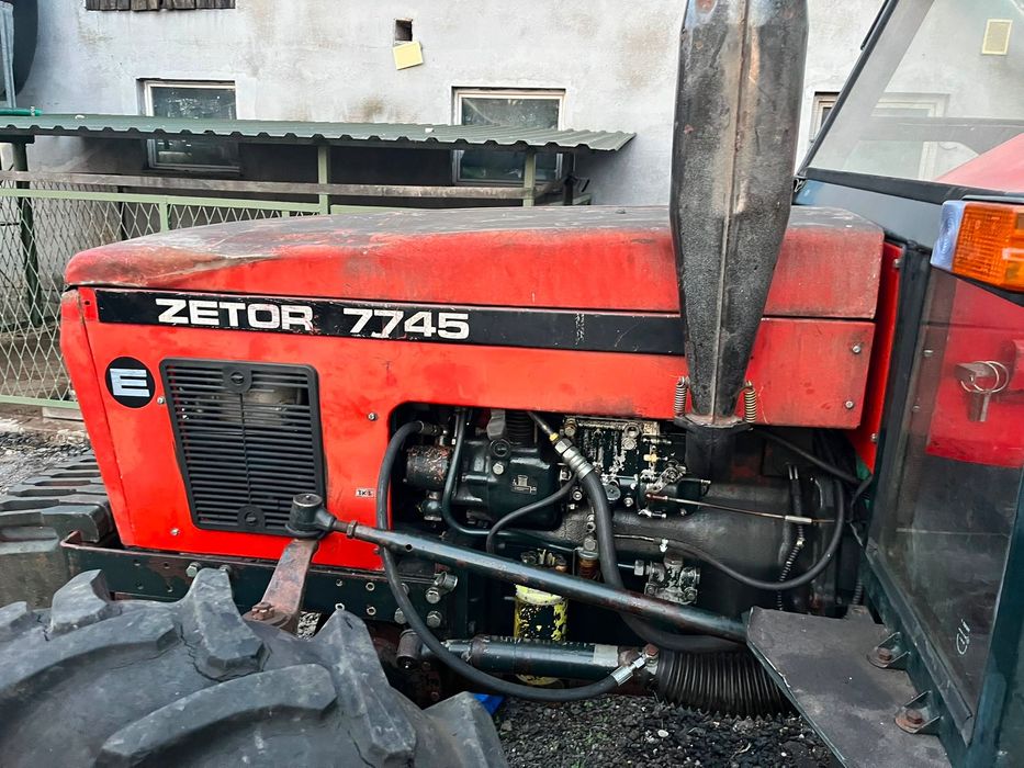Ciągnik Rolniczy Zetor 7745 Sprowadzony 4x4