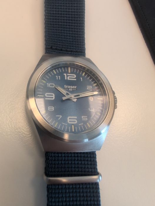 Zegarek Traser P59 srebrny