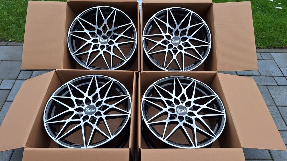 Nowe Alufelgi BMW 5x120 R18 3 5 X1 X3 f25 f30 f10 E90 E84 E46 Okazja.