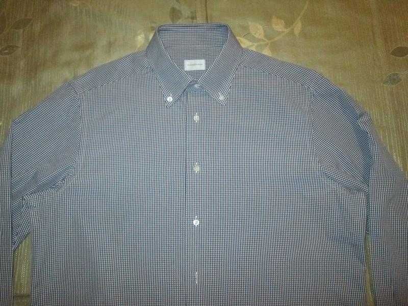 Чоловіча сорочка Ermenegildo Zegna оригінал рубашка slim fit Італія