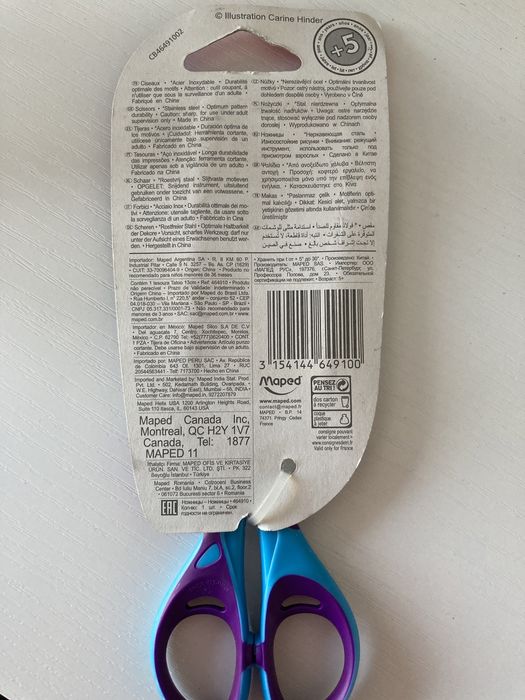 Tesoura Maped 13 cm