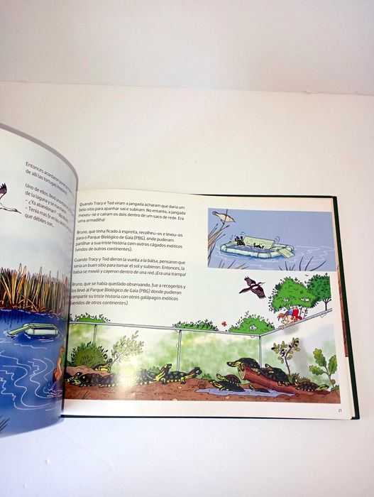 Mauro e Emília- Os nossos cágados estão em perigo (port/ espanhol)