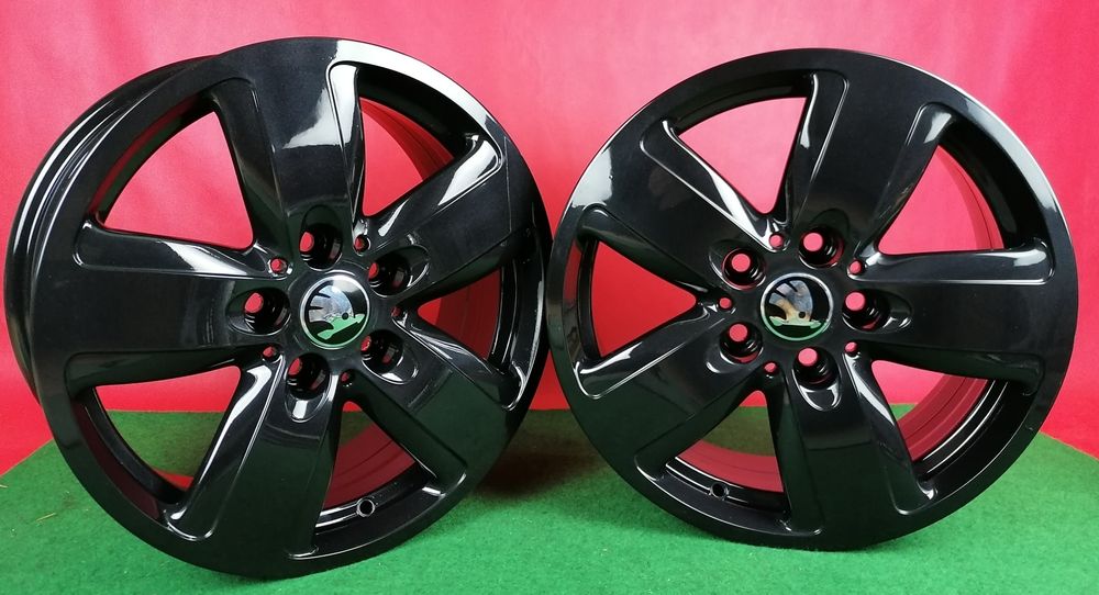 Felgi 16" 5x112 Mini OEM VW Audi Skoda Seat BMW TPMS Czarne Nowe | #175