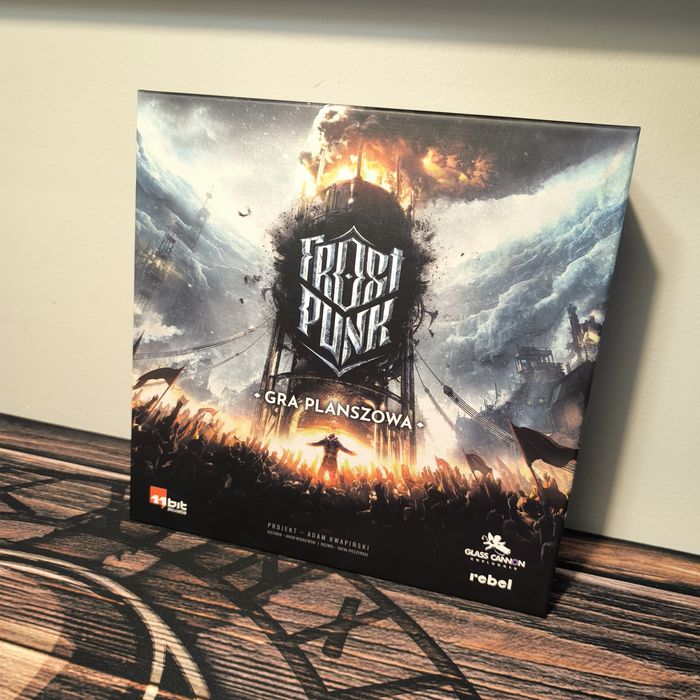 Gra planszowa "Frostpunk" + 4 organizery