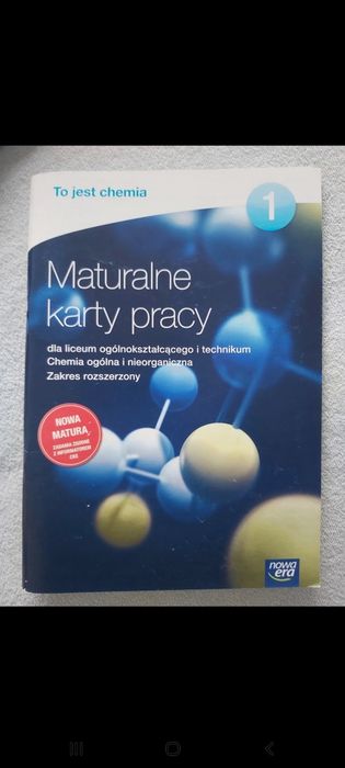 Maturalne karty pracy to jest chemia 1 nowa era zakres rozszerzony