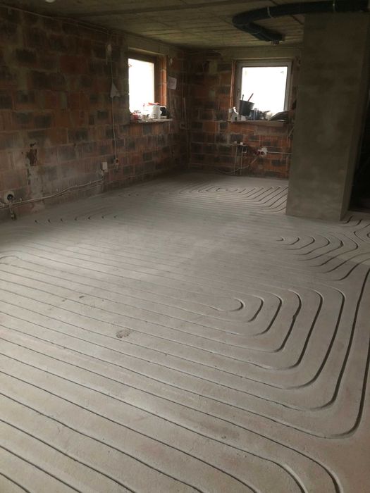 Frezowanie pod ogrzewanie podłogowe