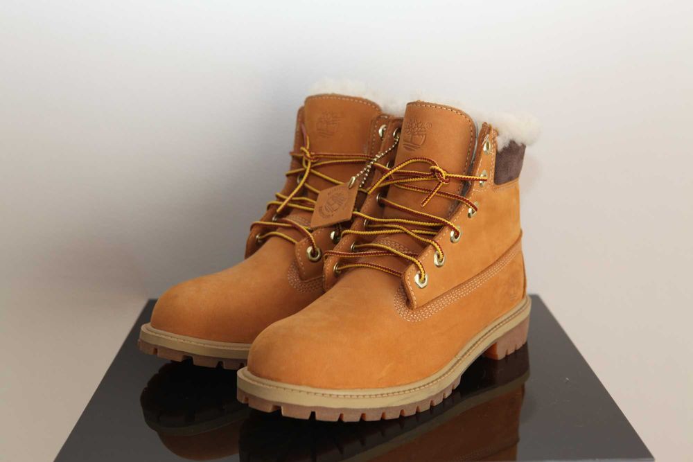 Buty Timberland  młodzieżowe z futerkiem