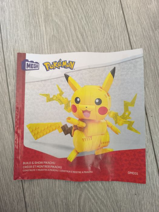 Pikatchu klocki do składania pokemon