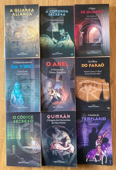 Colecção Enigmas da História [títulos na descrição]