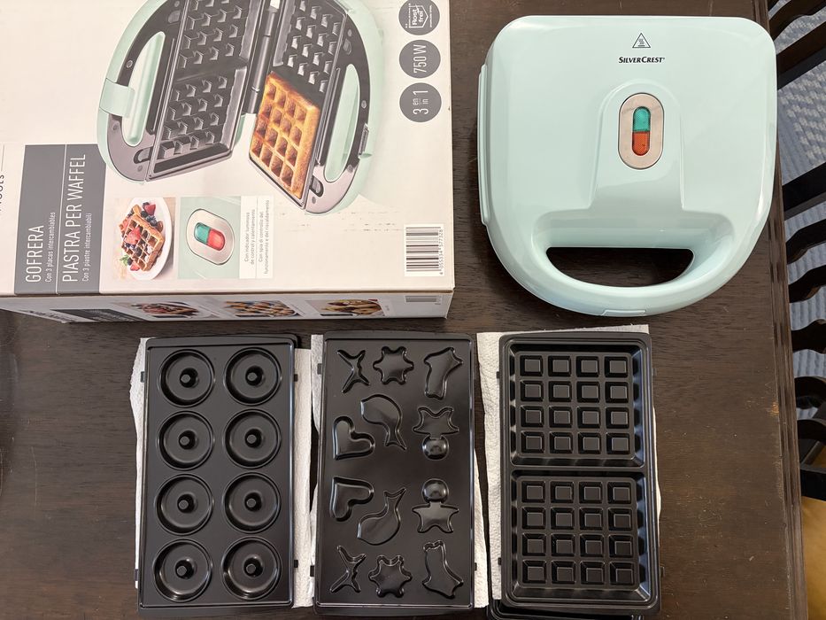 Maquina de fazer waffles