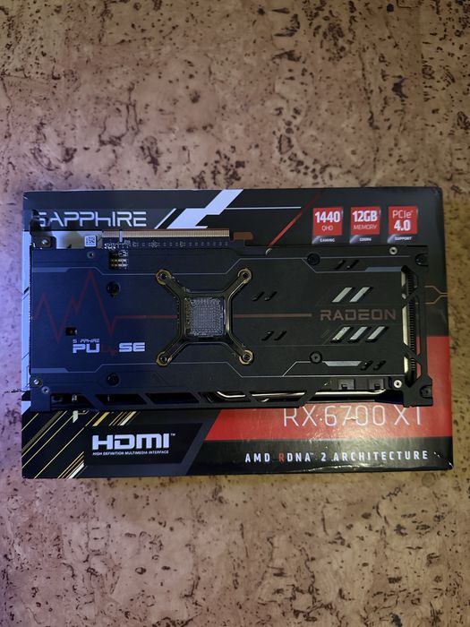 Відеокарта RX 6700XT 12 GB Sapphire Pulse