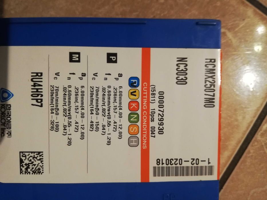 Płytki SNMM250724-GH