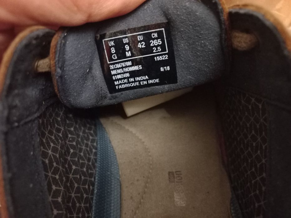 Clarks collection мокасины 42-43р.