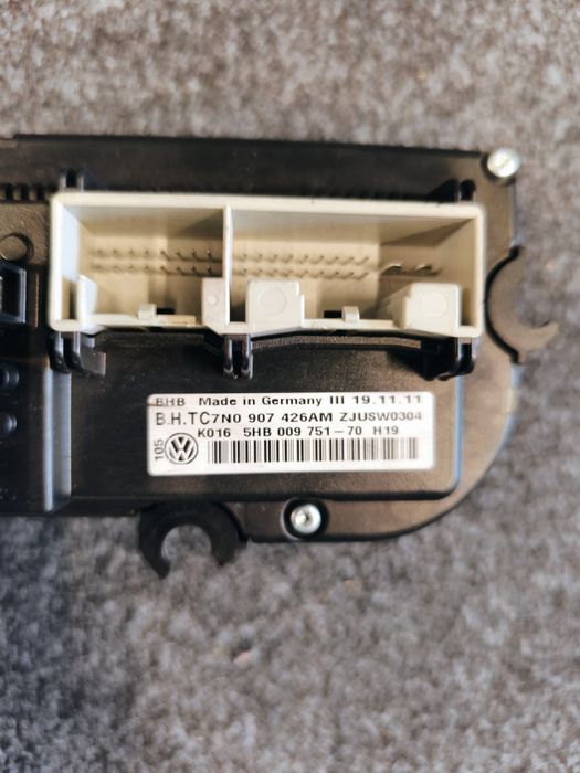 Climatronic sofagem / comando chaufagem VW PASSAT B7