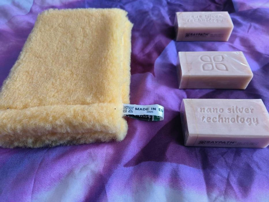 Raypath Body Cleaner - Mydło szare z Mikrosrebrem 100g sztuk 3 (nowe)