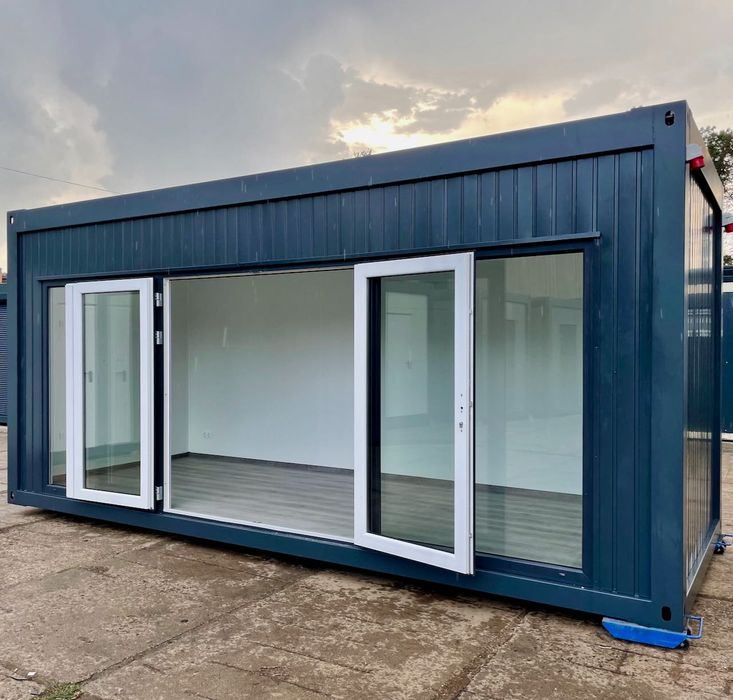 Kontener biurowy budowlany mieszkalny 6x2,5 - Produkcja na Zamówienie