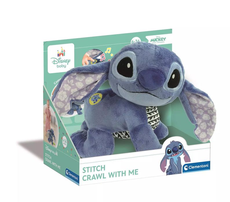 Pluszowy Stitch Raczkujemy Razem. Nowy Produkt
