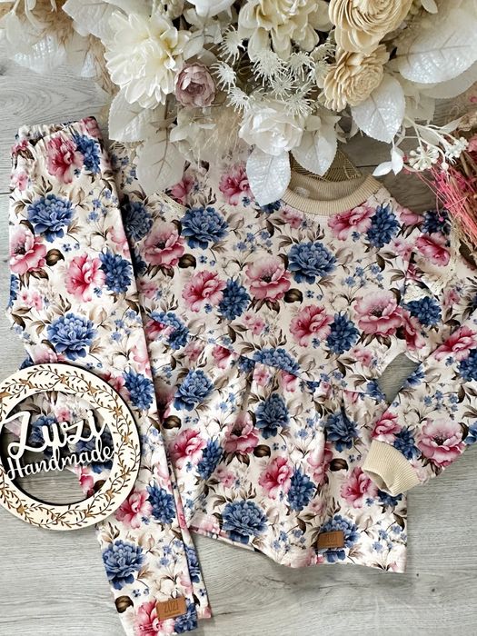 Legginsy print kwiatowy