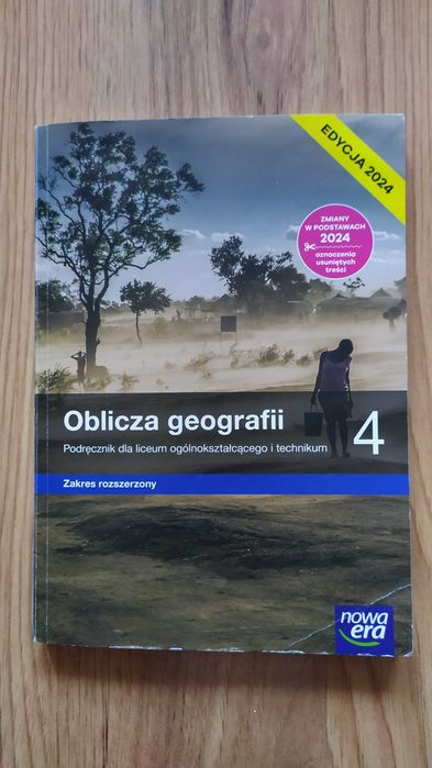 Oblicza geografii 4 zakres rozszerzony Nowa Era