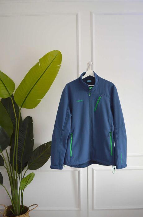 Kurtka softshell trekkingowa Brugi XL membrana wodoodporności 5000