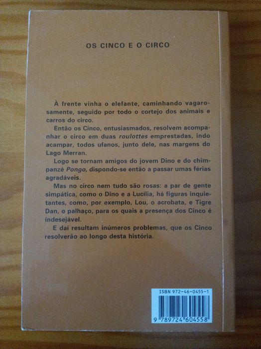 Os Cinco e o Circo - Enid Blyton